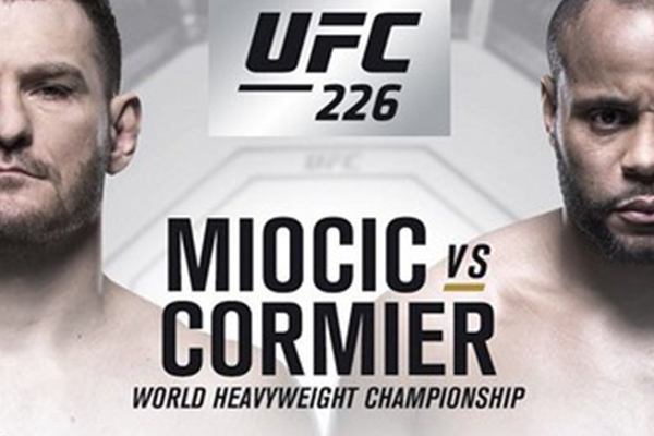 UFC 226, Miocic vs. Cormier: видео боя и прямая трансляция!